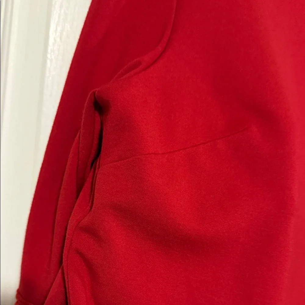 The Limited Red Blouse with Bell Sleeves - Picture 5 of 11